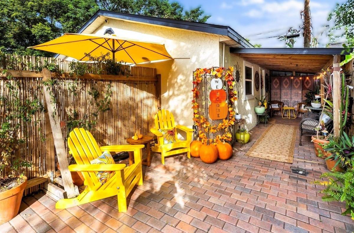 College Park-Orlando 5Star Villa Oasis - Home Away From Home - Quiet Neighborhood-Private Botanical Courtyard - Mins From Eola,Dt, Winter Park - Free Parking & Ev Plug In Dış mekan fotoğraf